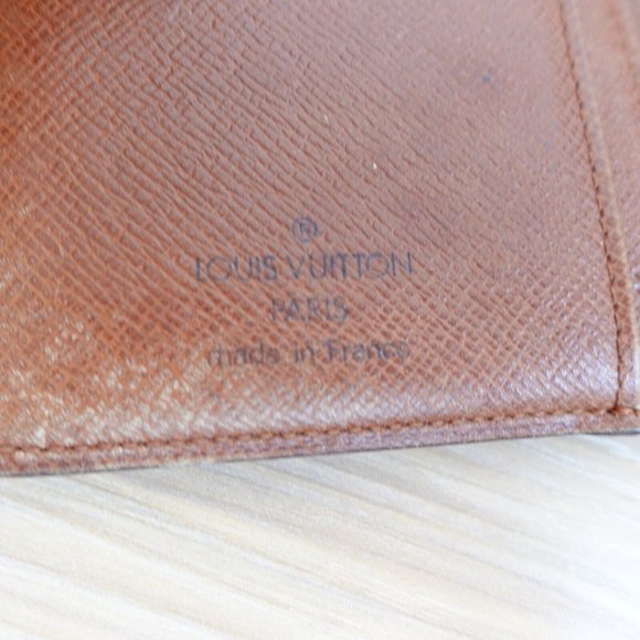Vintage Louis Vuitton Wallet Leather Monogram Logo Bifold Portefeuille Viennois - Picture 2 of 16